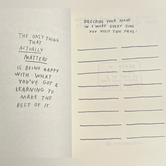 Self reflection book - 1 for $12 OR 2 for $20 - Picture 3 of 6